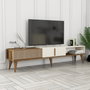 Hanah Home Milan Alt - Nogal y Crema